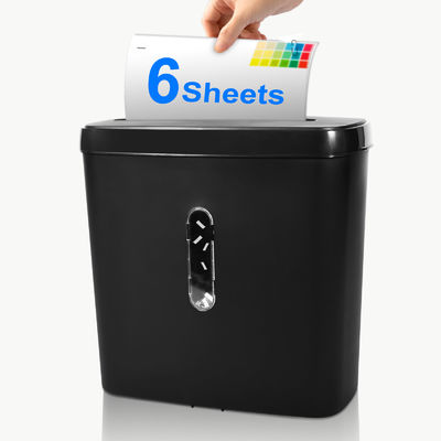 มินิออฟฟิศที่บ้านตัด 6 ใบ A4 กระดาษ Shredder กับ 11L กระเป๋า C502P