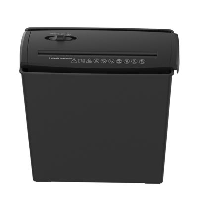 ขนาดเล็ก S606B bin เครื่องบดพลาสติกสํานักงานบ้าน 5 ใบ A4 แผ่นตัดกระดาษเครื่องบด