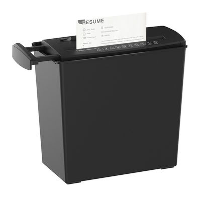 S606b 220 มิลลิเมตร กลากกว้าง Strip ตัดกระดาษ Shredder ด้วย 2.64 แกลลอน ความจุ 5 ใบ A4 เครื่อง Shredder
