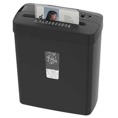 โรงงาน เครื่องบดกระดาษขนาดเล็ก C220P 6 แผ่น A4 ตัดข้าม 13L ถังกระเป๋า