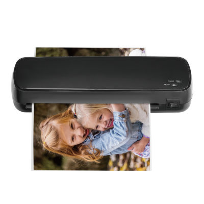 80-100mic ความหนากระเป๋า A4 เครื่องเลมิน LM2001 เครื่องเลมินภาพสําหรับสํานักงานบ้าน