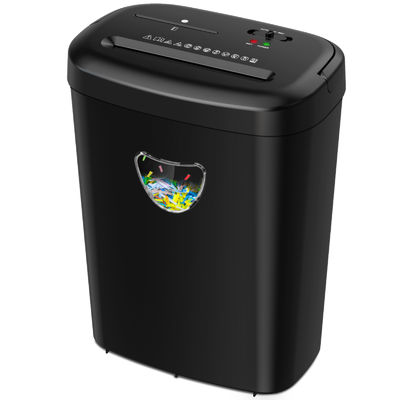 12 แผ่น CD228P เครื่องบดกระดาษหนักสําหรับสํานักงานที่บ้านที่มีถังขยะ 25L