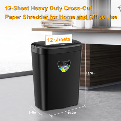 เครื่องบดกระดาษ P-4 เครื่องบดกระดาษขนาดใหญ่ ขนาด 25L ขนาด 12 แผ่น A4 CD228P-12