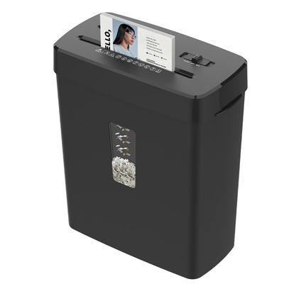 P4 ระดับ 8 ใบ A4 เครื่องฉีกกระดาษตัดข้ามสําหรับสํานักงานที่ใช้ในบ้าน 13L Bin CD222P-8