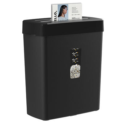 เครื่องบดกระดาษขนาดเล็กที่มีขนาด 13L bin basket shred ขนาด 4 * 39mm ตัดข้าม CD222P-8