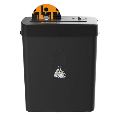 P4 การรักษาความปลอดภัย 8 ใบเครื่องตัดกระดาษตัดกระดาษ CD222P-8 กับ 13L Bin Basket