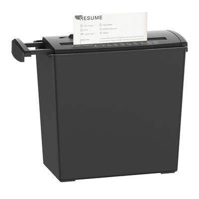 2.64 แกลลอน สํานักงานกระดาษ Shredder สําหรับบ้าน SOHO 5 ใบ Shredding เครื่อง S606B
