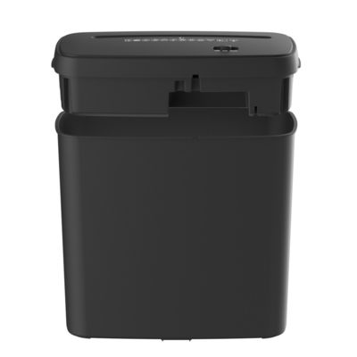 เอกสารไฟฟ้า ตัดตัดกระดาษทําลายเครื่อง C502P 6 ใบ เครื่องบดบัตรเครดิตกับ 11L มินิกระเป๋า bin