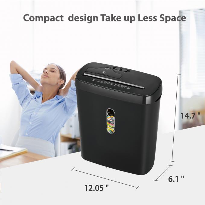 SD108P 11L 8 ใบตัดแผ่น Wholesale สํานักงานเล็ก บ้าน Shredder CD บัตรเครดิต กระดาษ Shredder 4