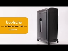 C330P-18 เครื่องฉีกกระดาษภาระหนักที่ได้รับการรับรองจาก CE/EMC สําหรับธุรกิจ
