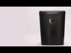 CD228P 12 แผ่น ตัดข้าม เครื่องฉีกกระดาษสํานักงานพาณิชย์ 25L ความปลอดภัยสูง