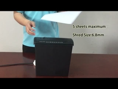 S606B เครื่องฉีกกระดาษตัดแผ่น 6.8mm ขนาดฉีก 5 แผ่น A4