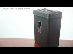 CD226P-12 P-4 ระดับความปลอดภัย เครื่องบดกระดาษหนักสําหรับสํานักงานตัดข้าม