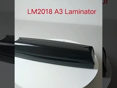 LM2018 สีดํา A3 a4 a5 a6 เครื่องแปรงร้อนสําหรับแปรงหนังภาพถ่าย